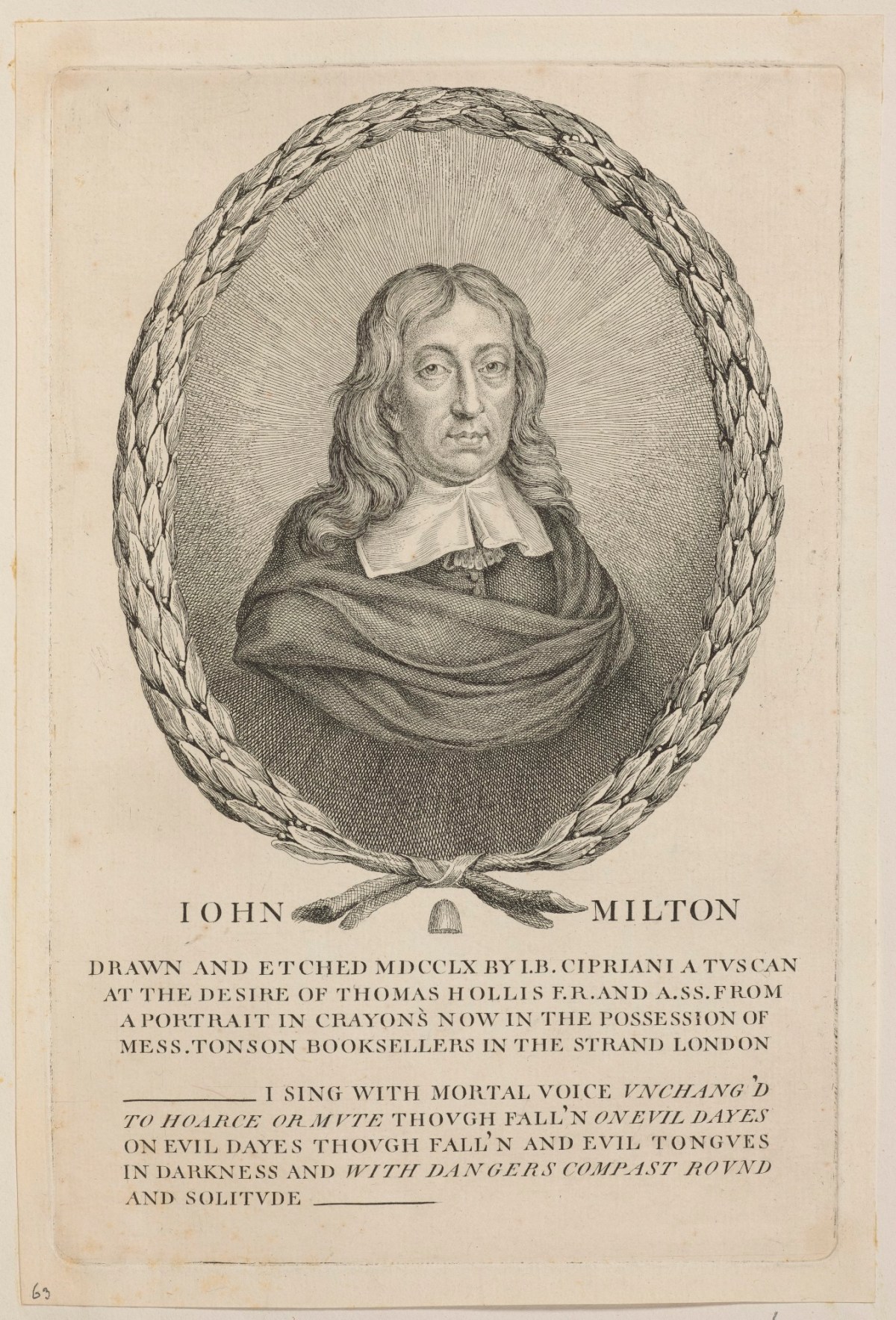 William Faithorne the elder, John Milton