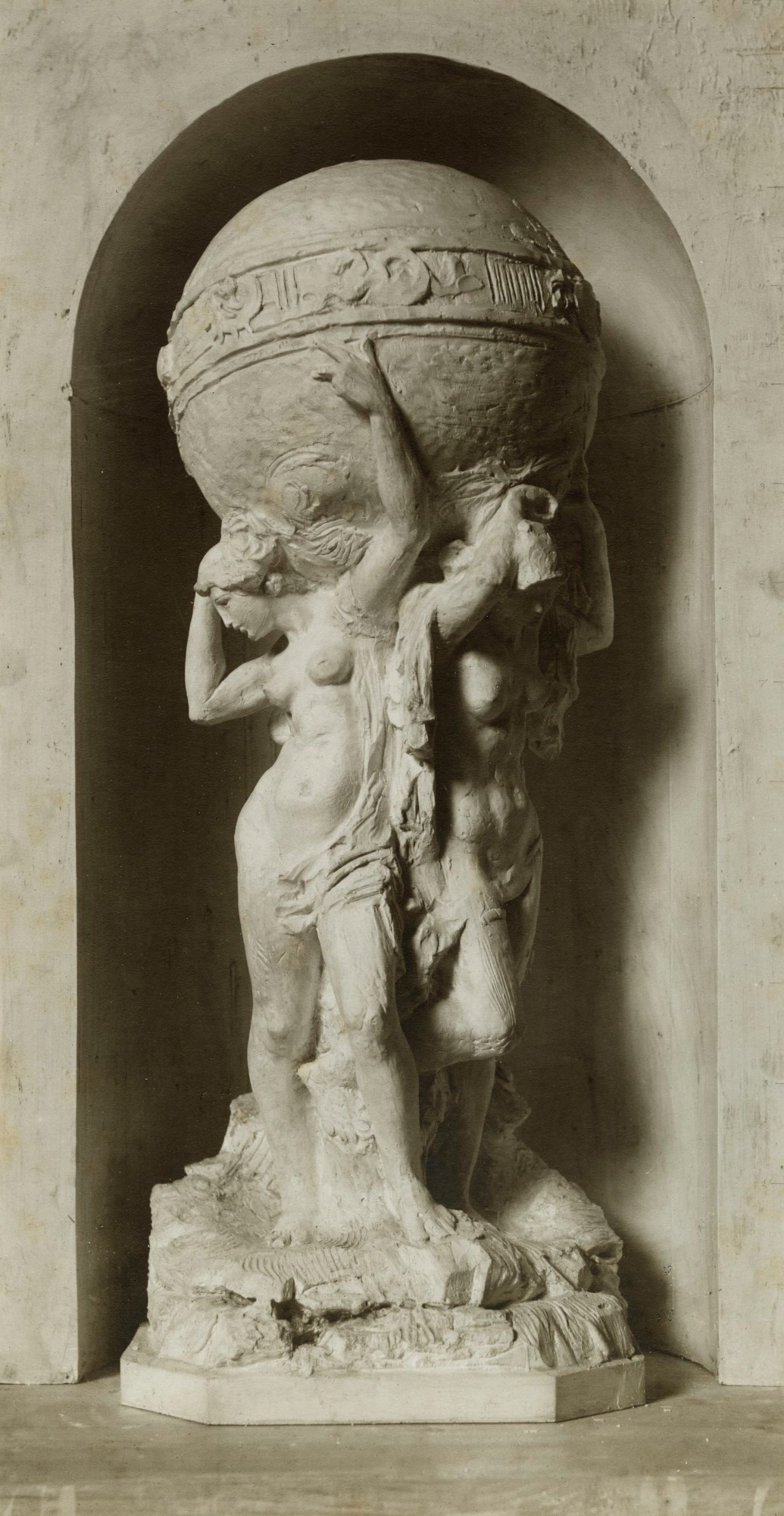 Paul Laib, Sketch model of a niche group for the Ashton Memorial