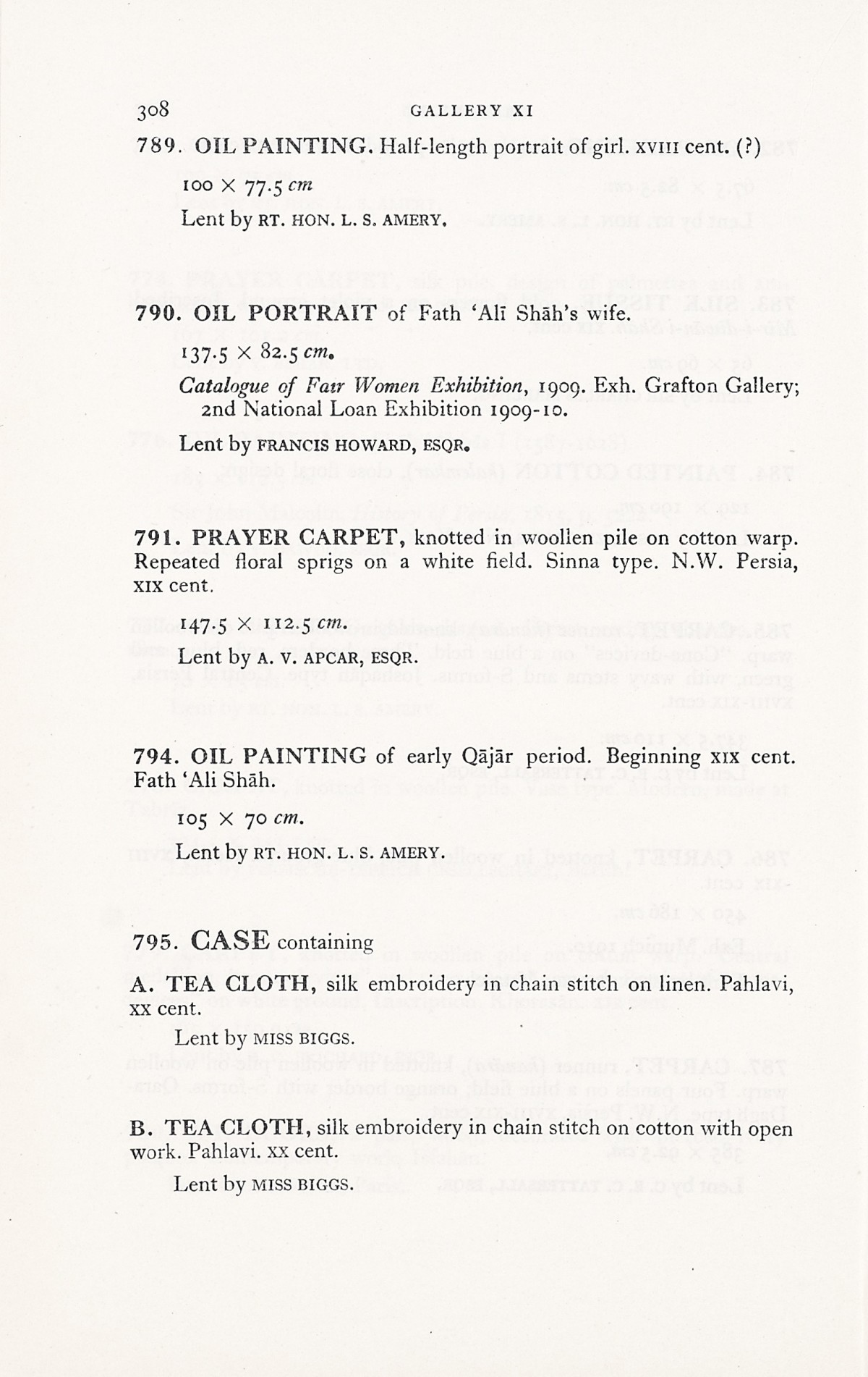 Page 336 of 1931 - International Exhibition of Persian Art