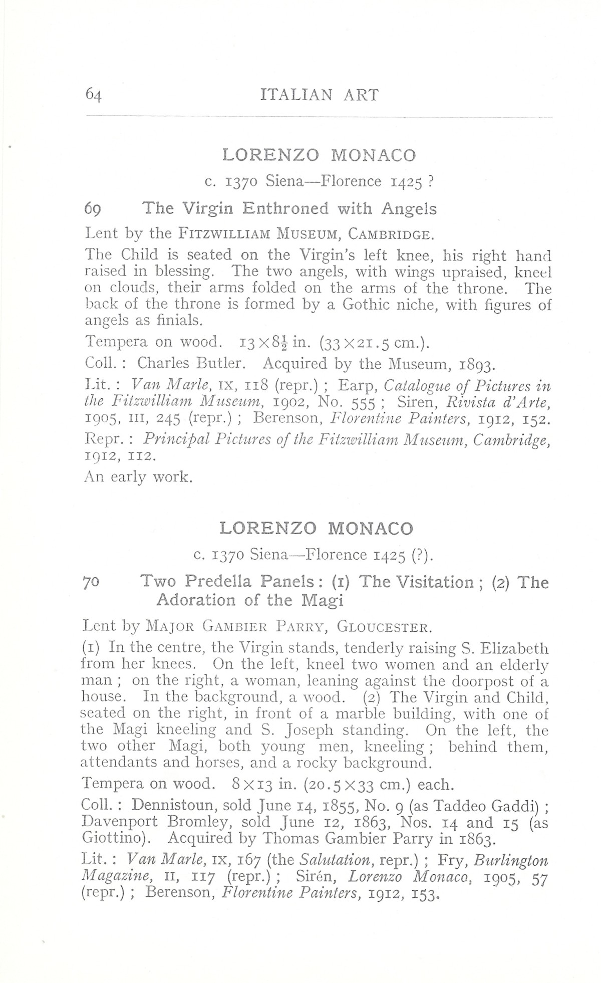 Page 68 of 1930 - Exhibition of Italian Art 1200-1900