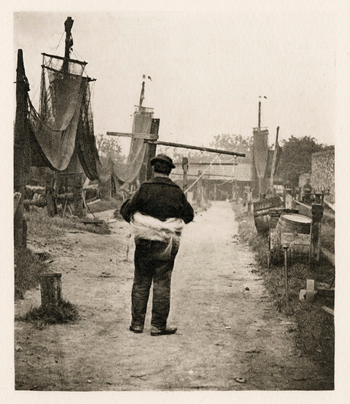 P.H. Emerson, A Rope Walk