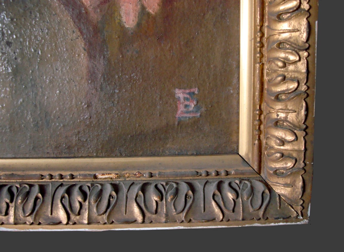 Unknown, Frame for Benjamin Evans 'Portrait of Augustus John RA'