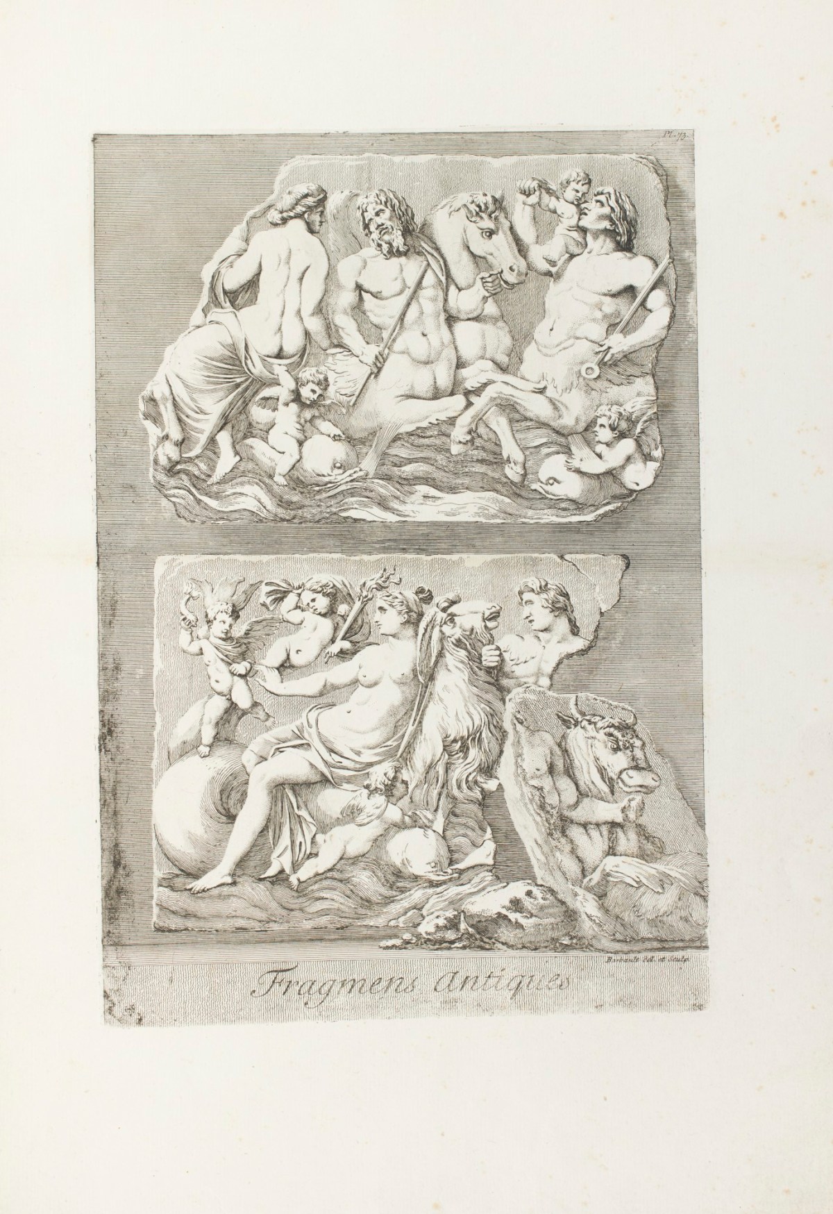 Jean Barbault, 'Fragmens antiques.'