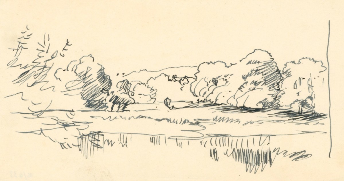 Alfred Parsons RA, Marshy landscape