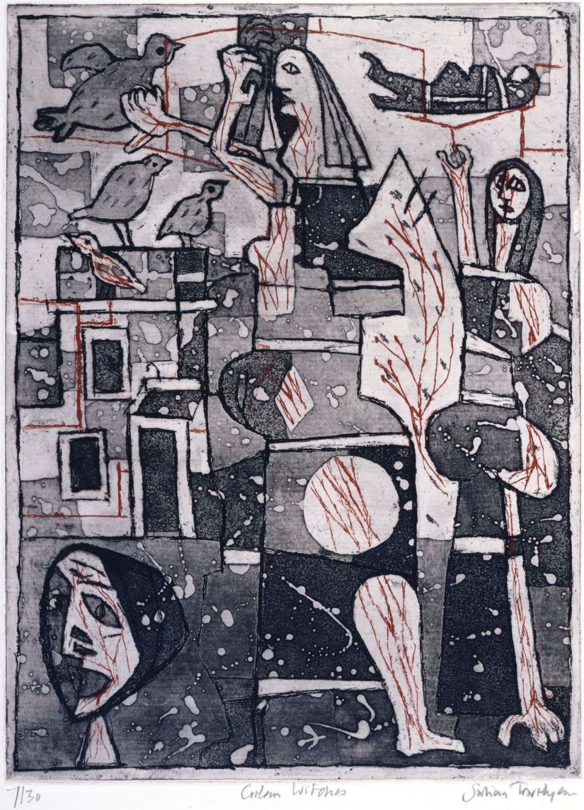 Julian Trevelyan RA, Cretan Witches
