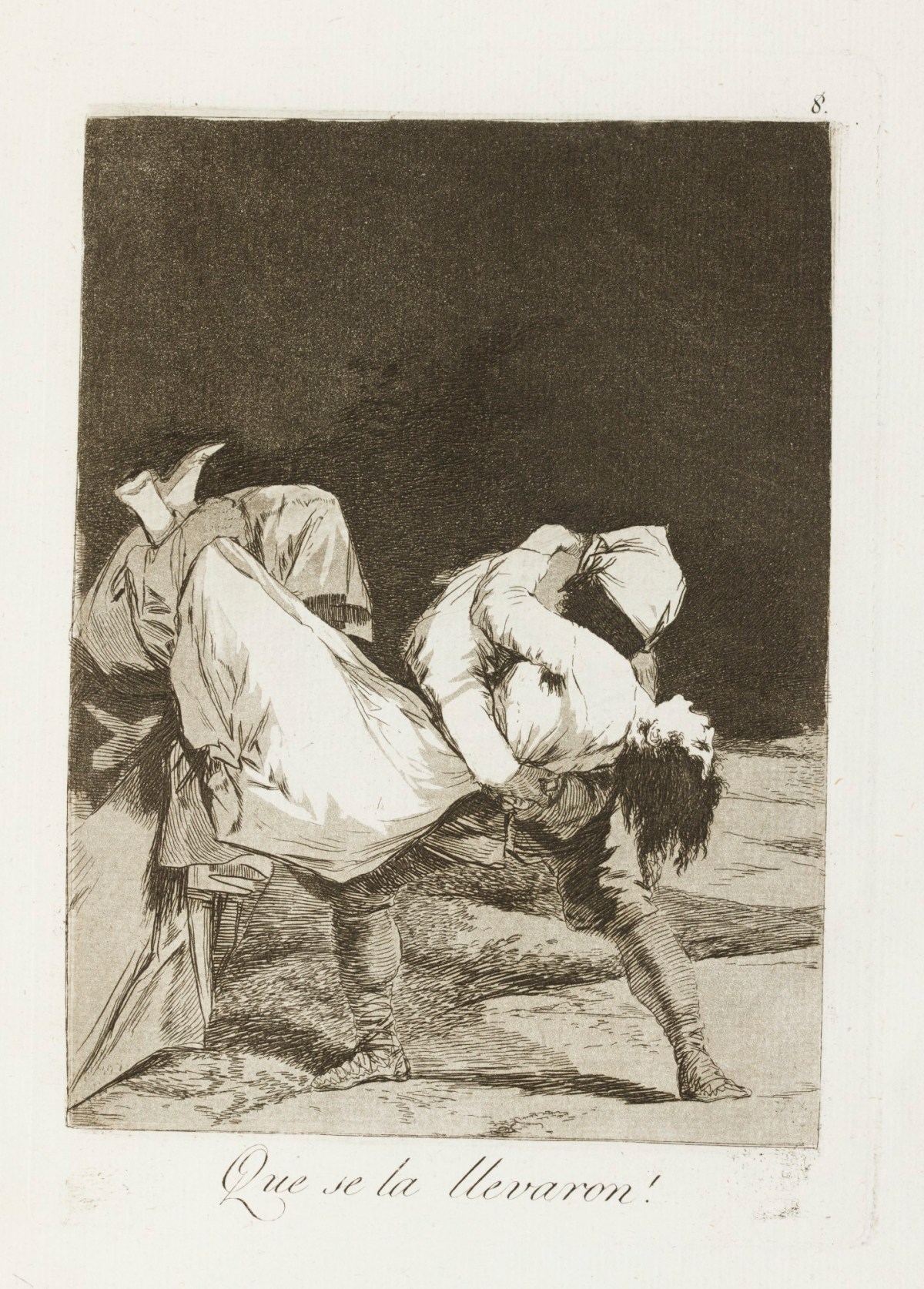 Francisco Goya, 'Que se la llevaron!'