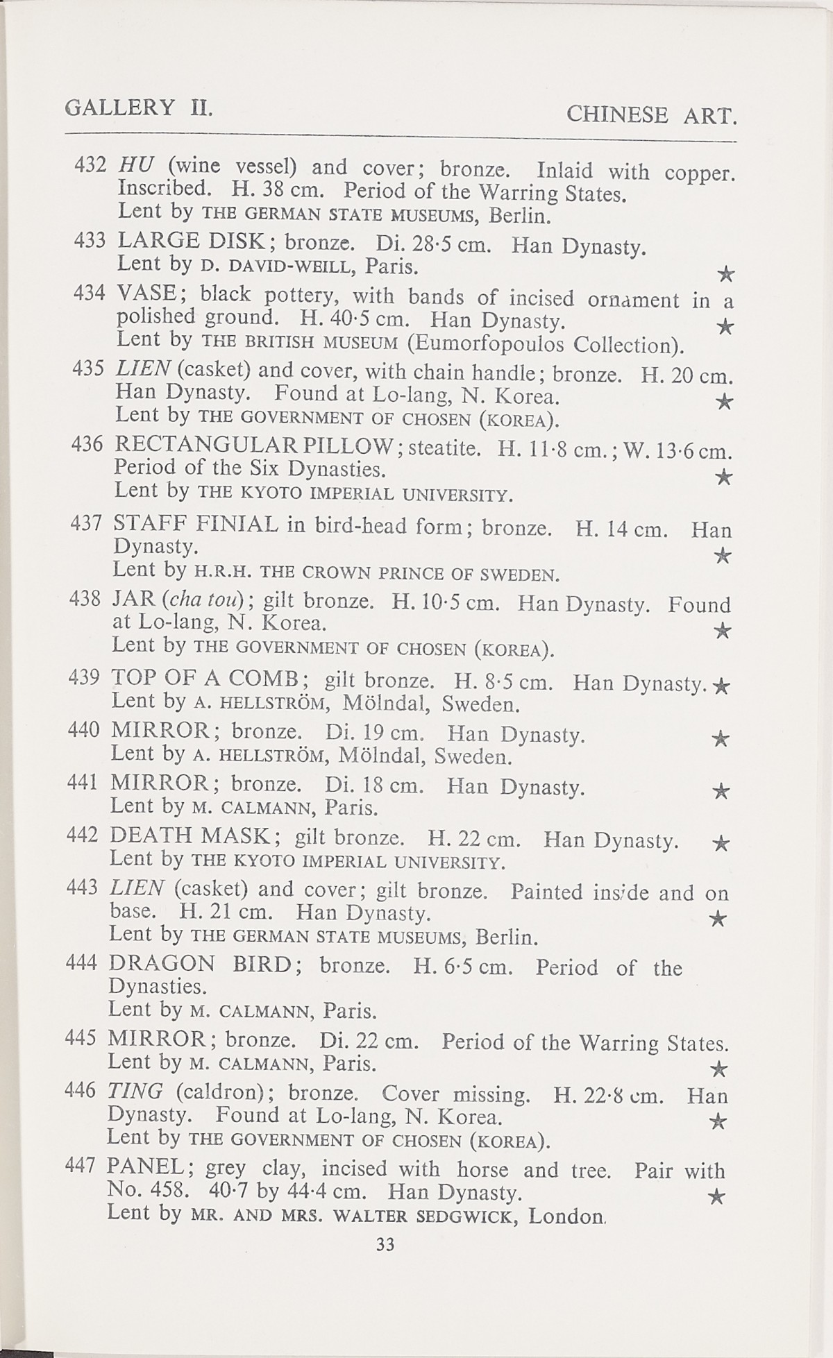 Page 61 of 1935-36 - International Exhibition of Chinese Art