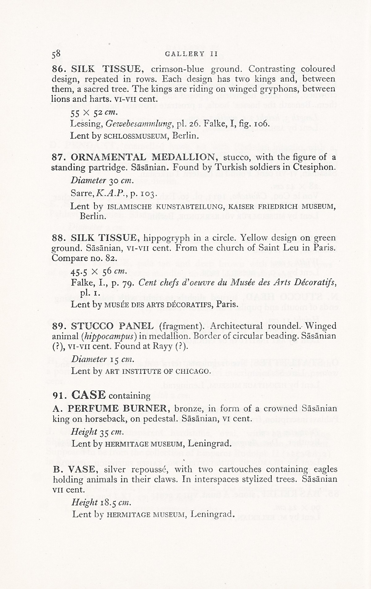 Page 86 of 1931 - International Exhibition of Persian Art