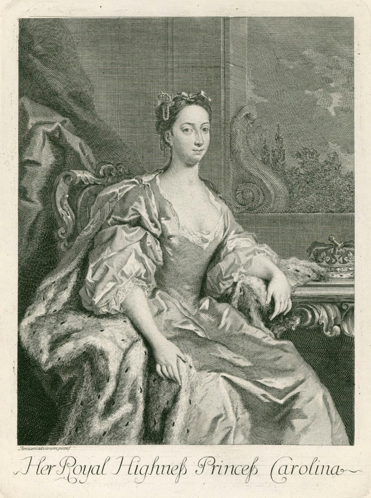 Giuseppe Wagner, Princess Caroline