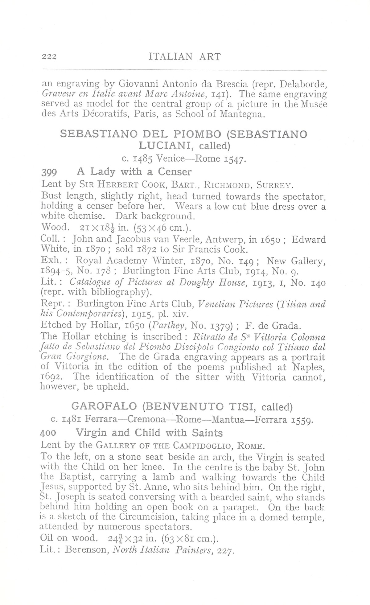Page 226 of 1930 - Exhibition of Italian Art 1200-1900