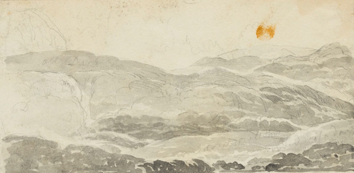 Philip Reinagle RA, Landscape with hills