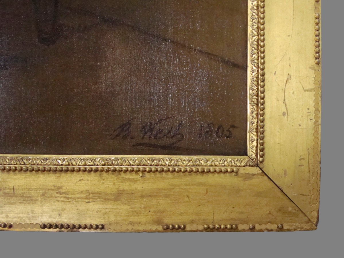 Unknown, Frame for Benjamin West PRA 'Thetis Bringing the Armour to Achilles'