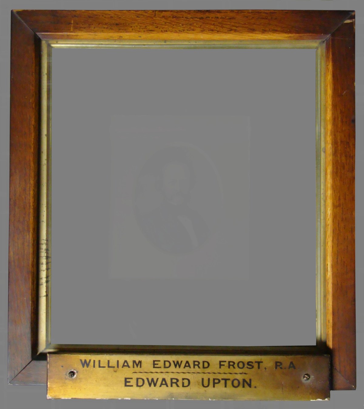 Unknown, Frame for William Edward Frost RA 'Portrait of Edward Upton'