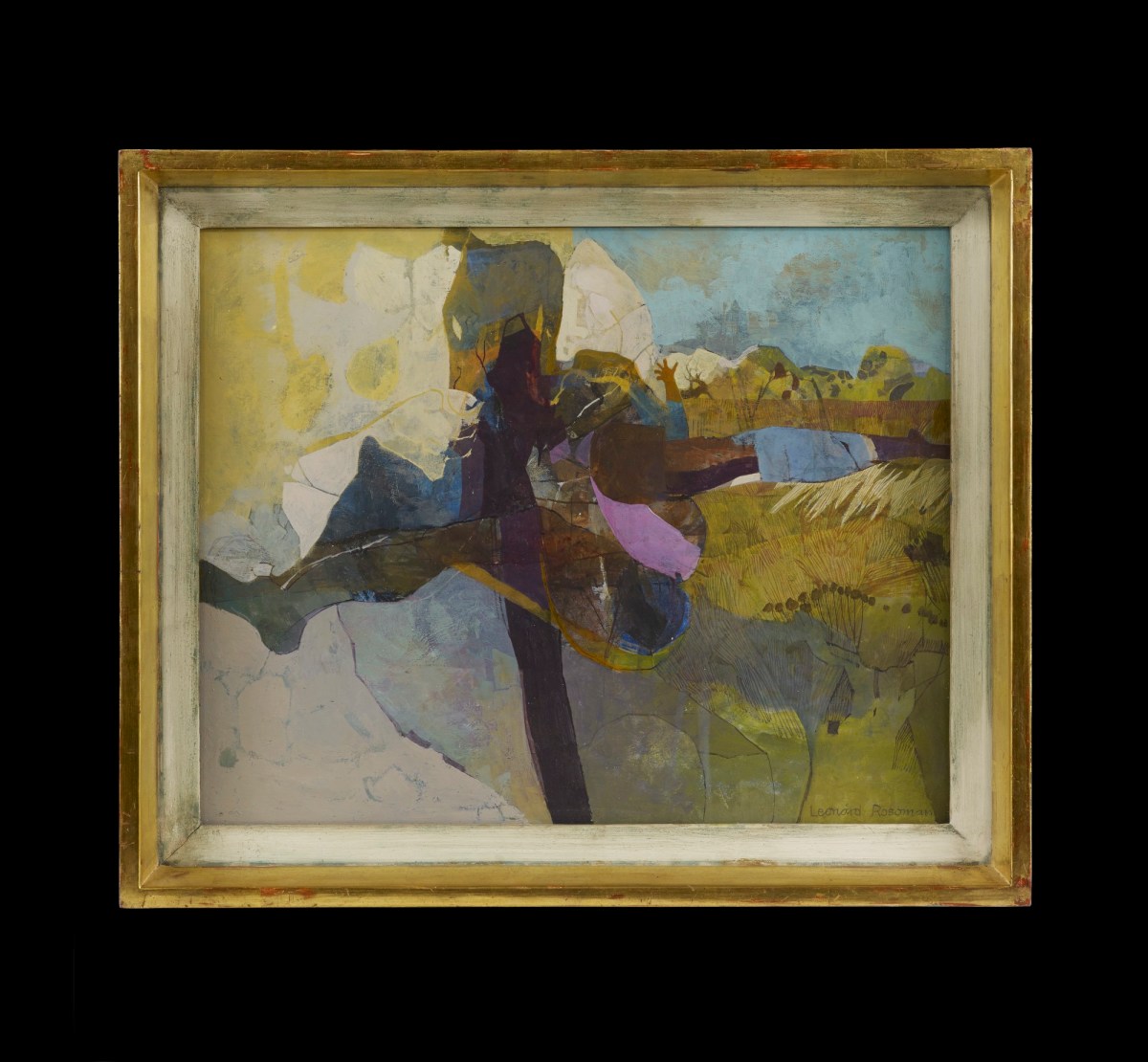 Unknown, Frame for Leonard Rosoman RA 'Jumping Figure: Mojave Desert'