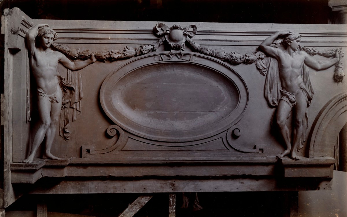 Unidentified photographer, Detail of a frieze for Aldford House