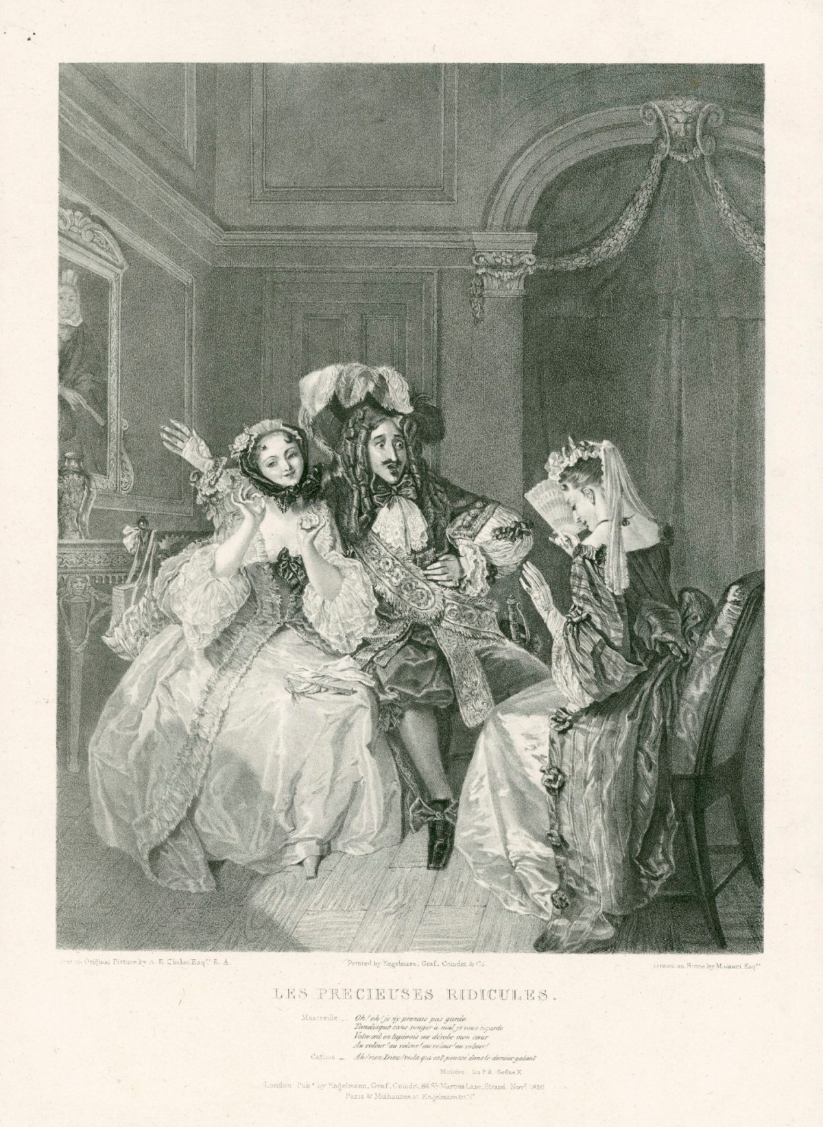 Les Precieuses ridicules Works of Art RA Collection Royal Academy