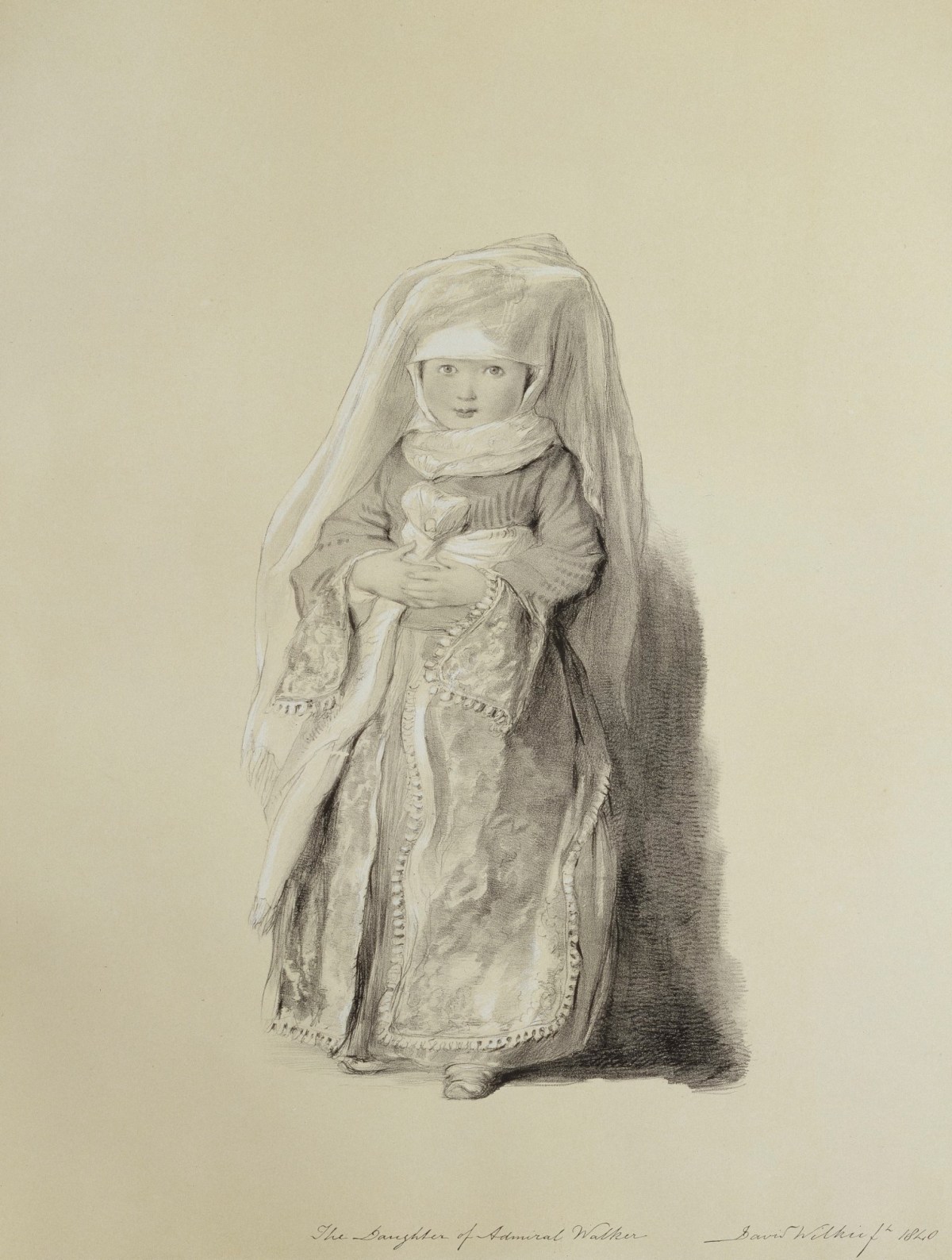 Sir David Wilkie RA, The Daughter of Admiral Walker