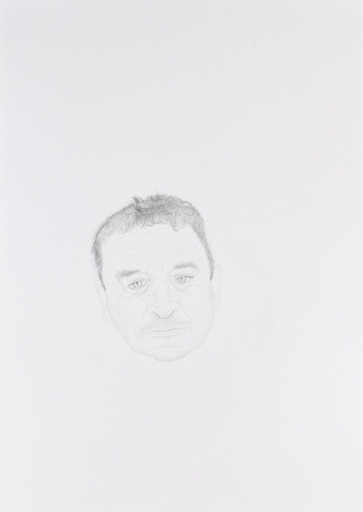Michael Landy RA, Portrait of Norman Rosenthal