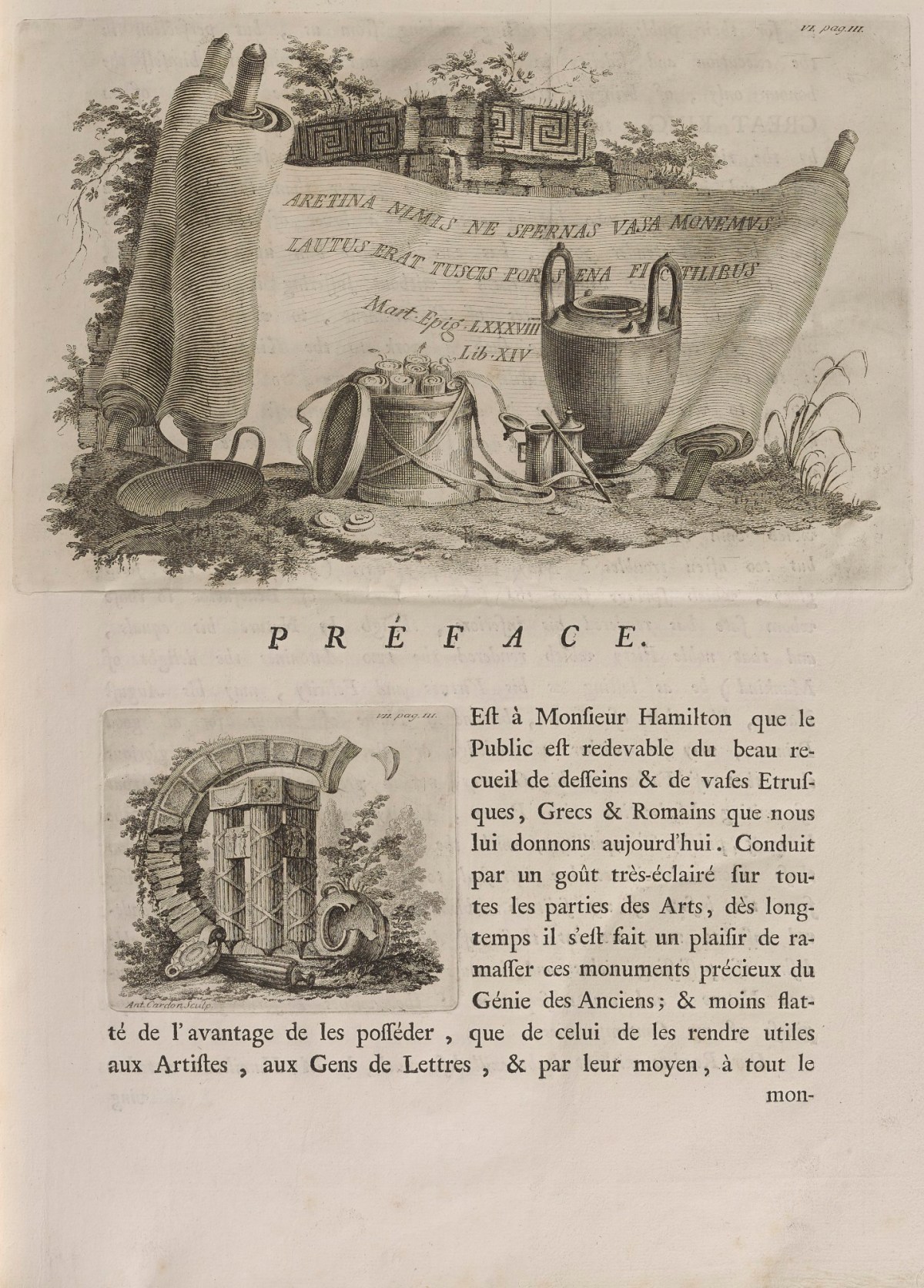 Sir William Hamilton, Preface