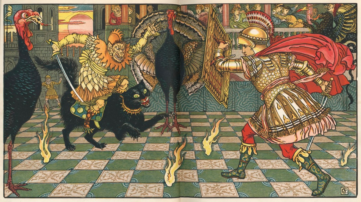 Walter Crane, The Combat