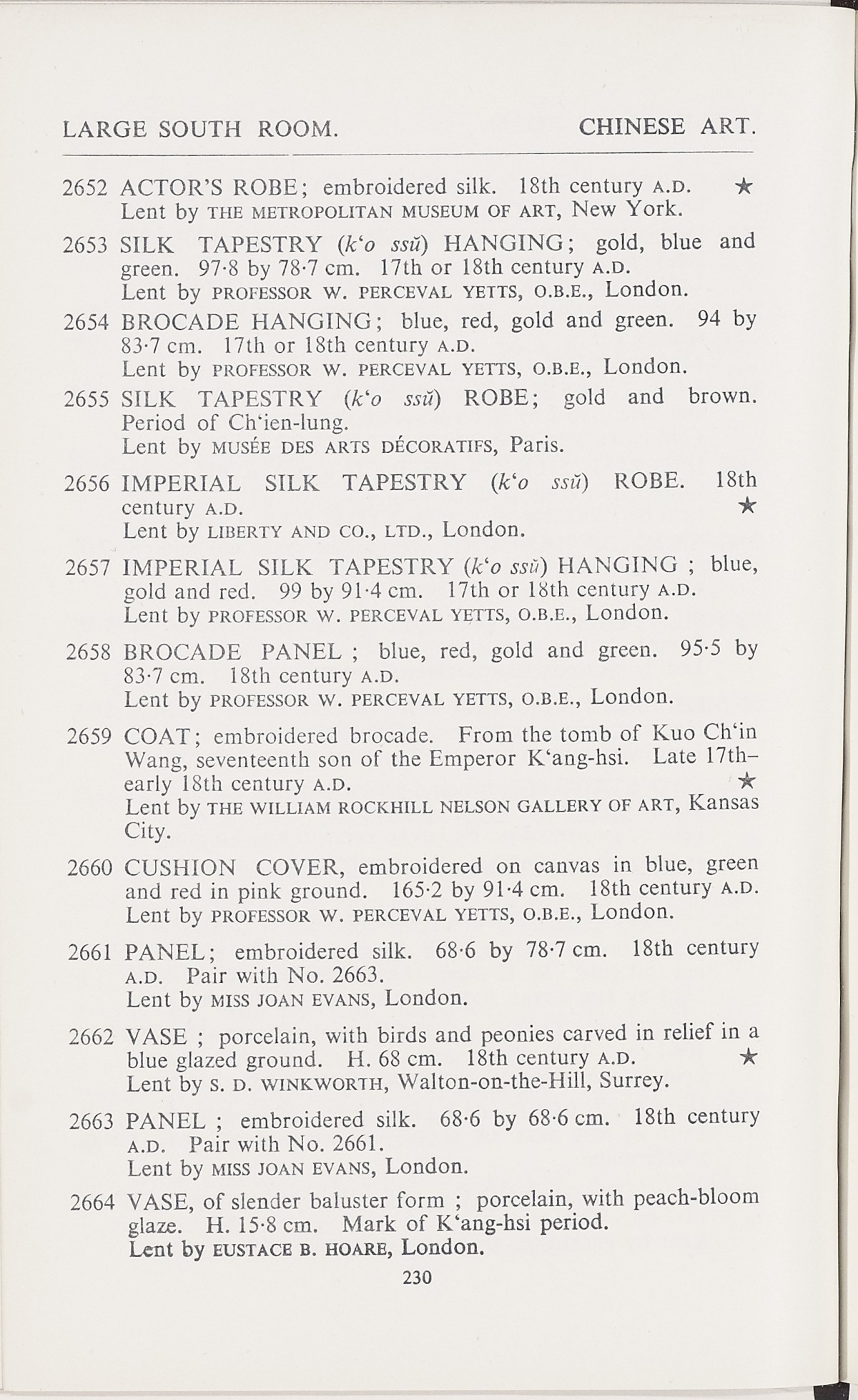 Page 258 of 1935-36 - International Exhibition of Chinese Art