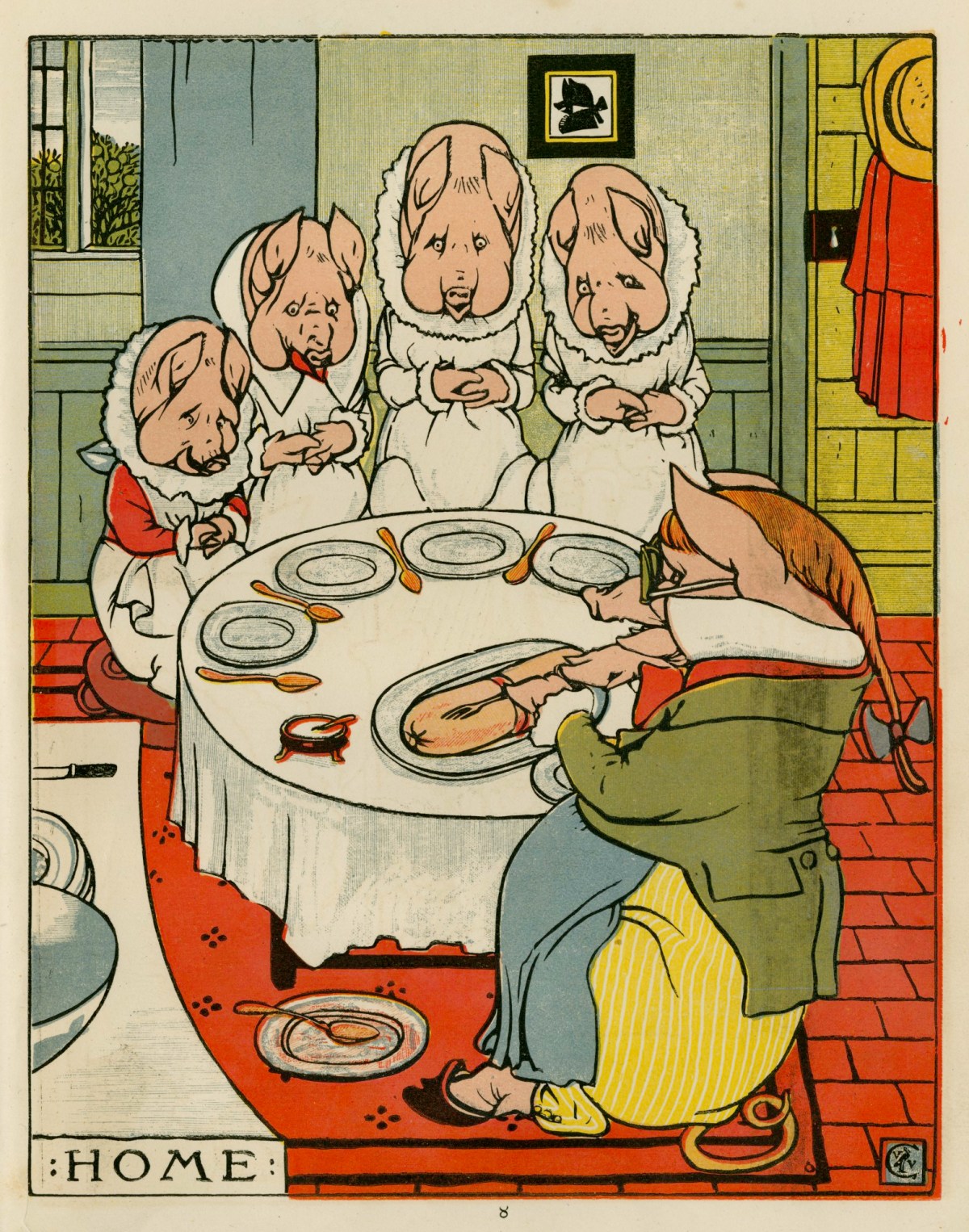 Walter Crane, 'Home'