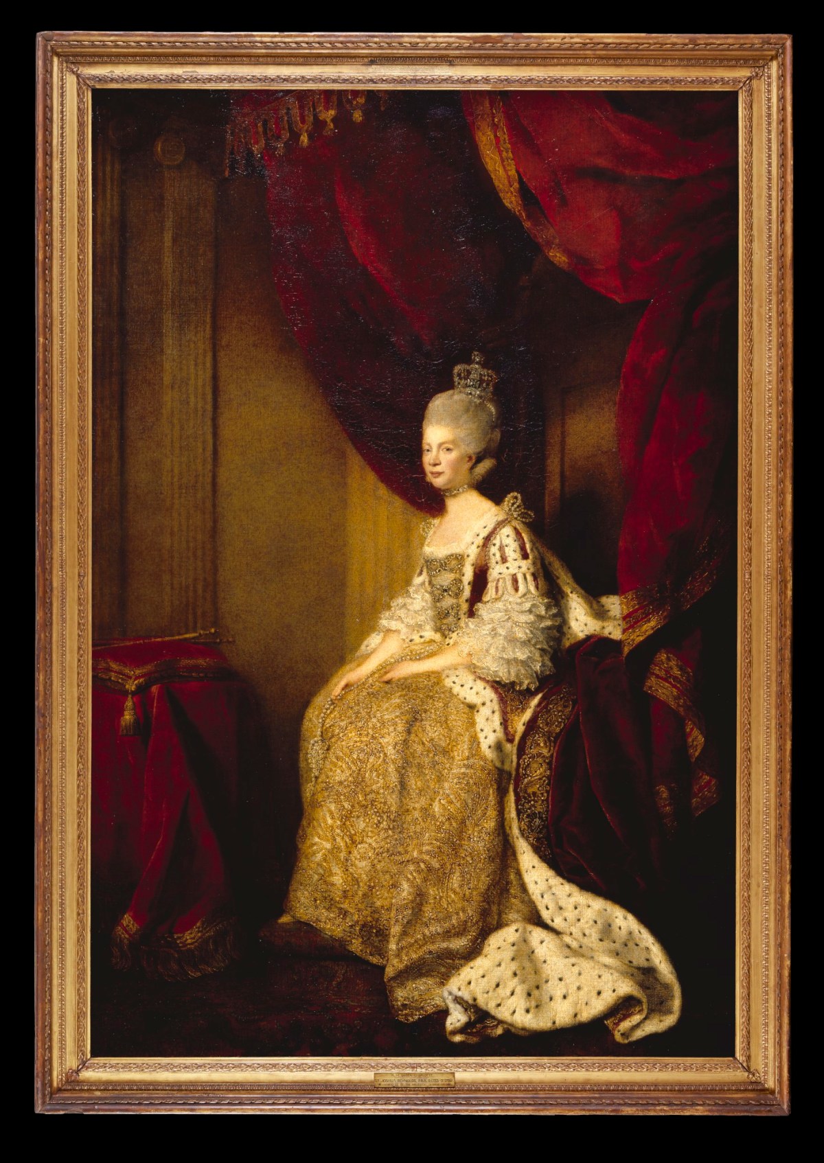 Unknown, Frame for Sir Joshua Reynolds PRA 'Portrait of Queen Charlotte'