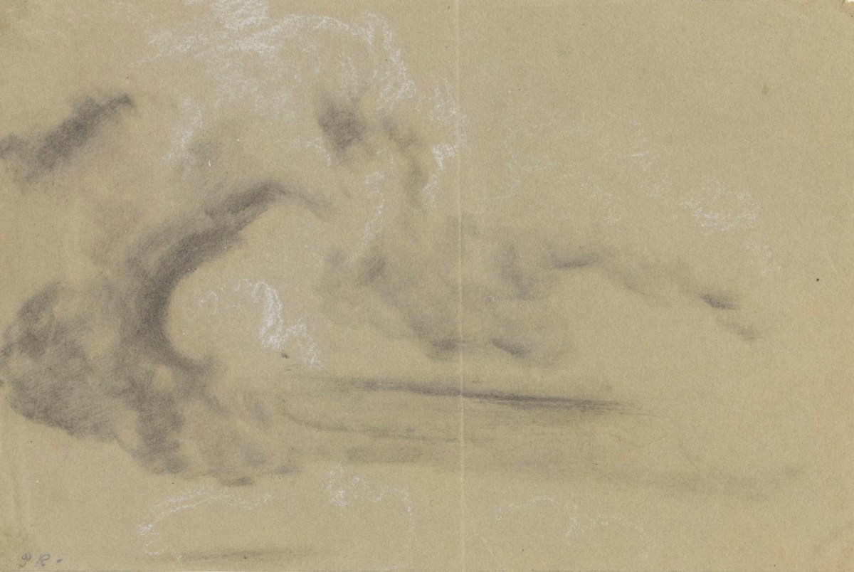 Philip Reinagle RA, Sketch of clouds