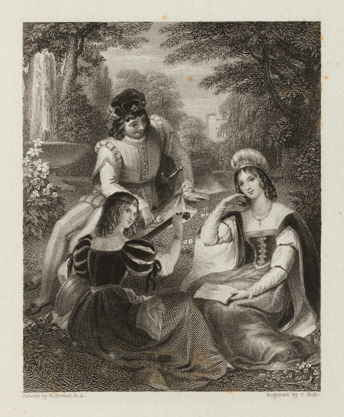 Henry Howard RA, Music idyll