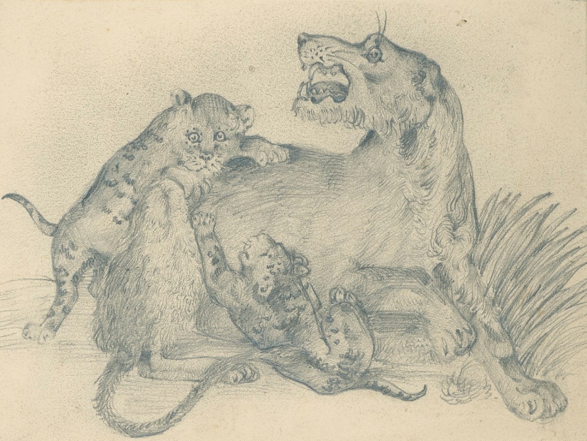 Sir Edwin Landseer RA, Lioness and Cubs