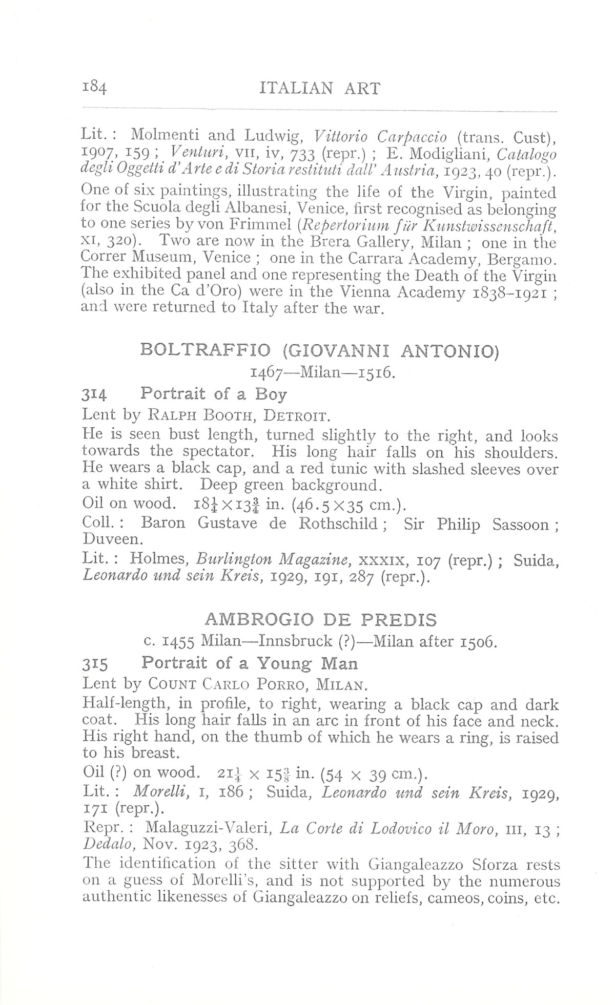 Page 188 of 1930 - Exhibition of Italian Art 1200-1900