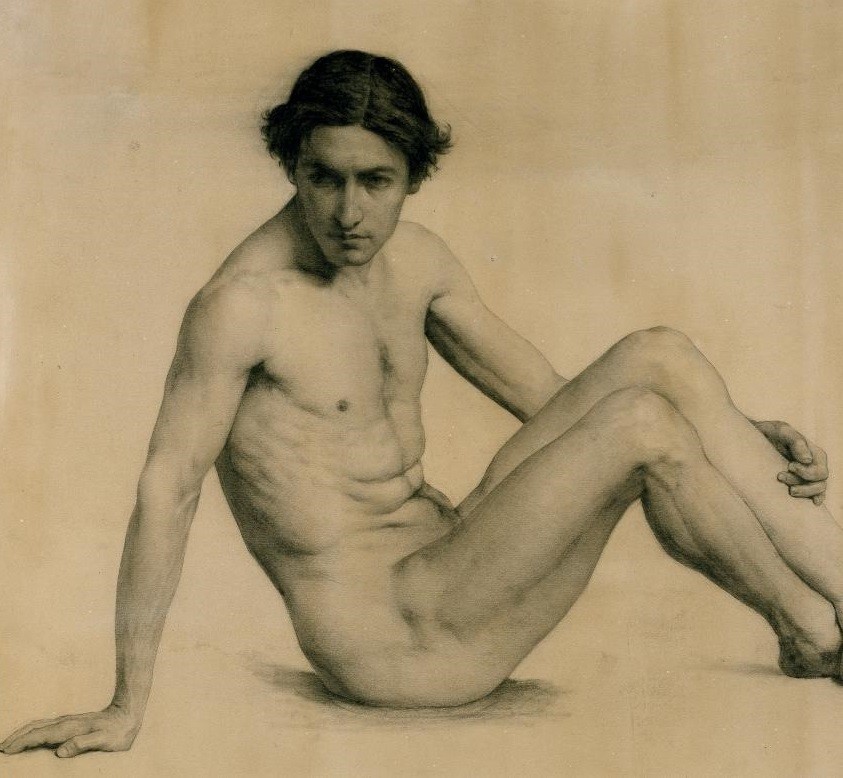 A Nude Male Figure