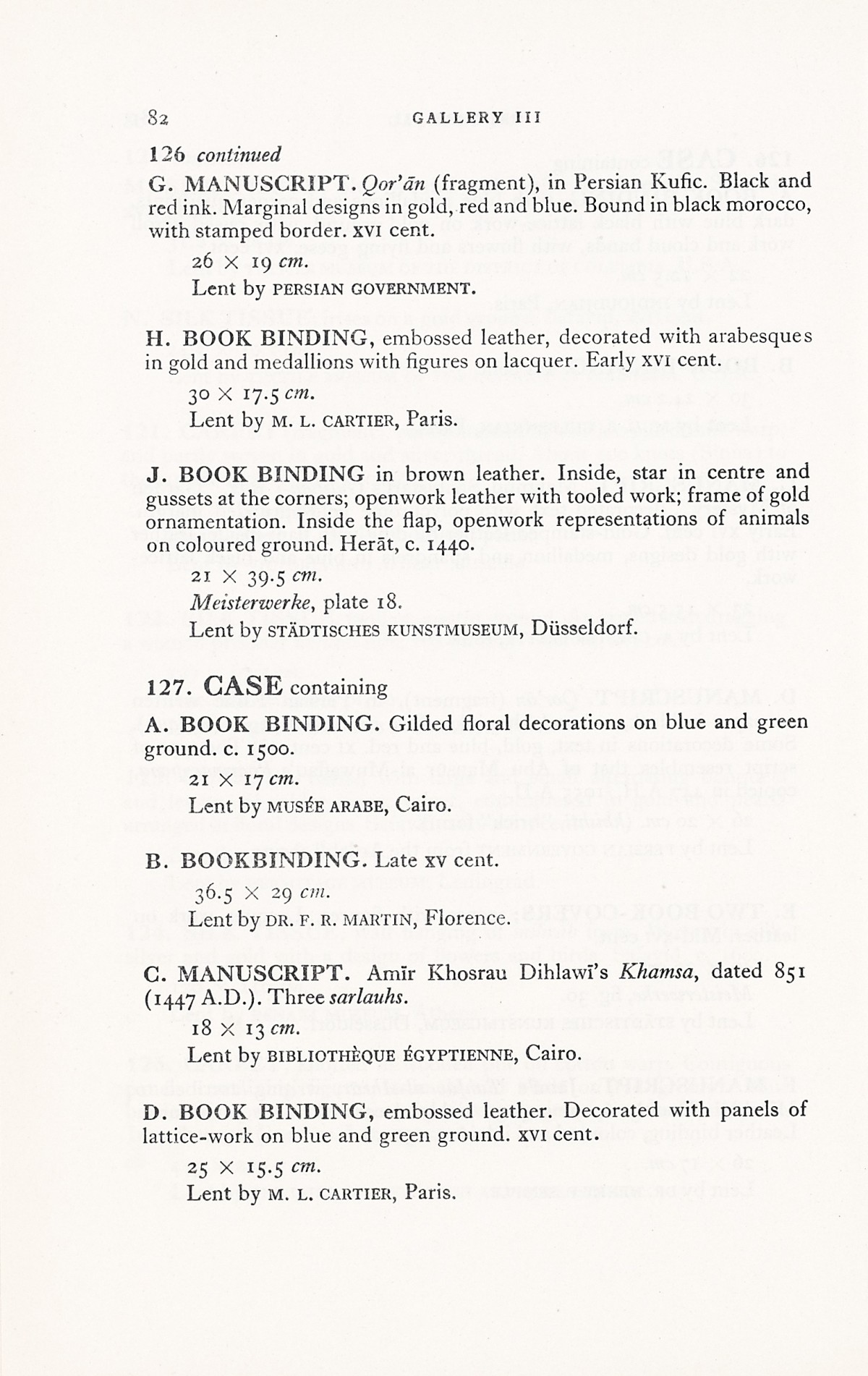 Page 110 of 1931 - International Exhibition of Persian Art