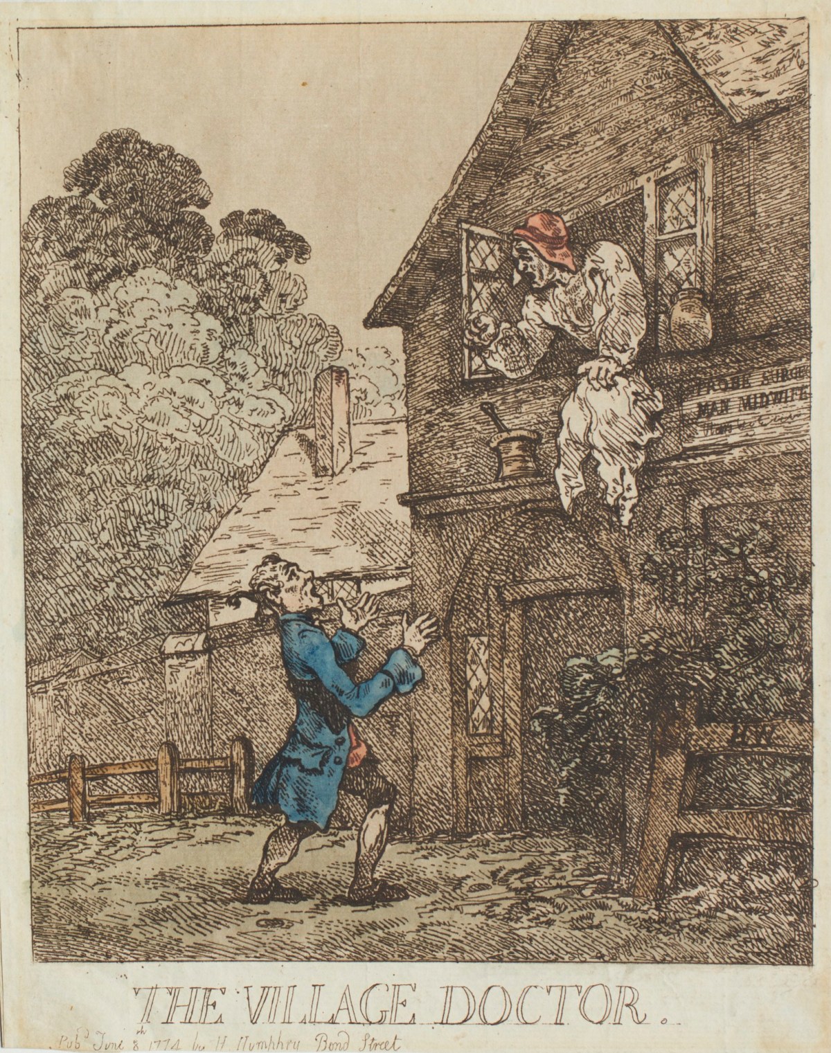 Thomas Rowlandson, The Village Doctor