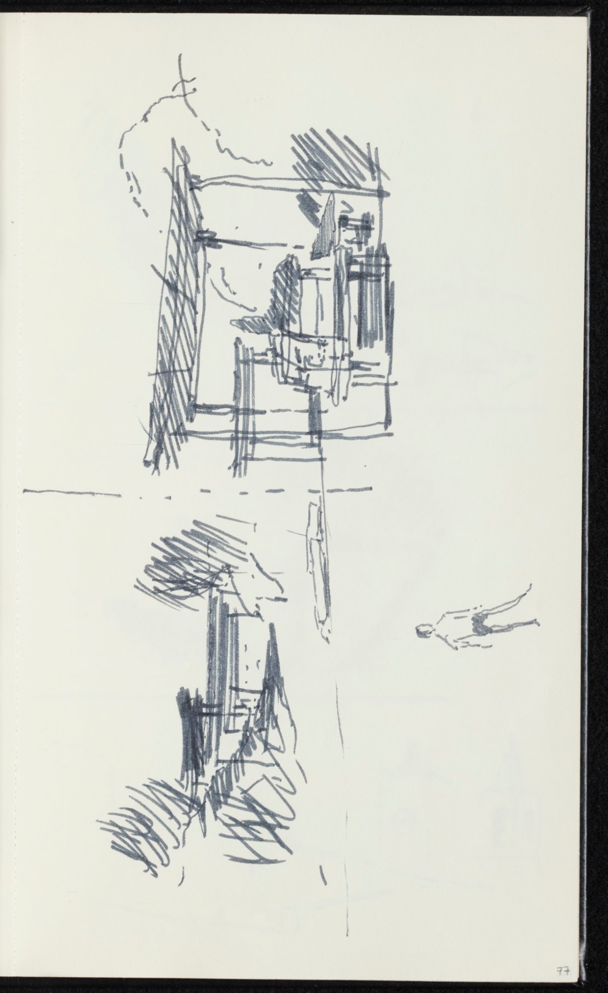 Sir Hugh Casson PRA, Majorca, Italy and Pembrokeshire sketchbook