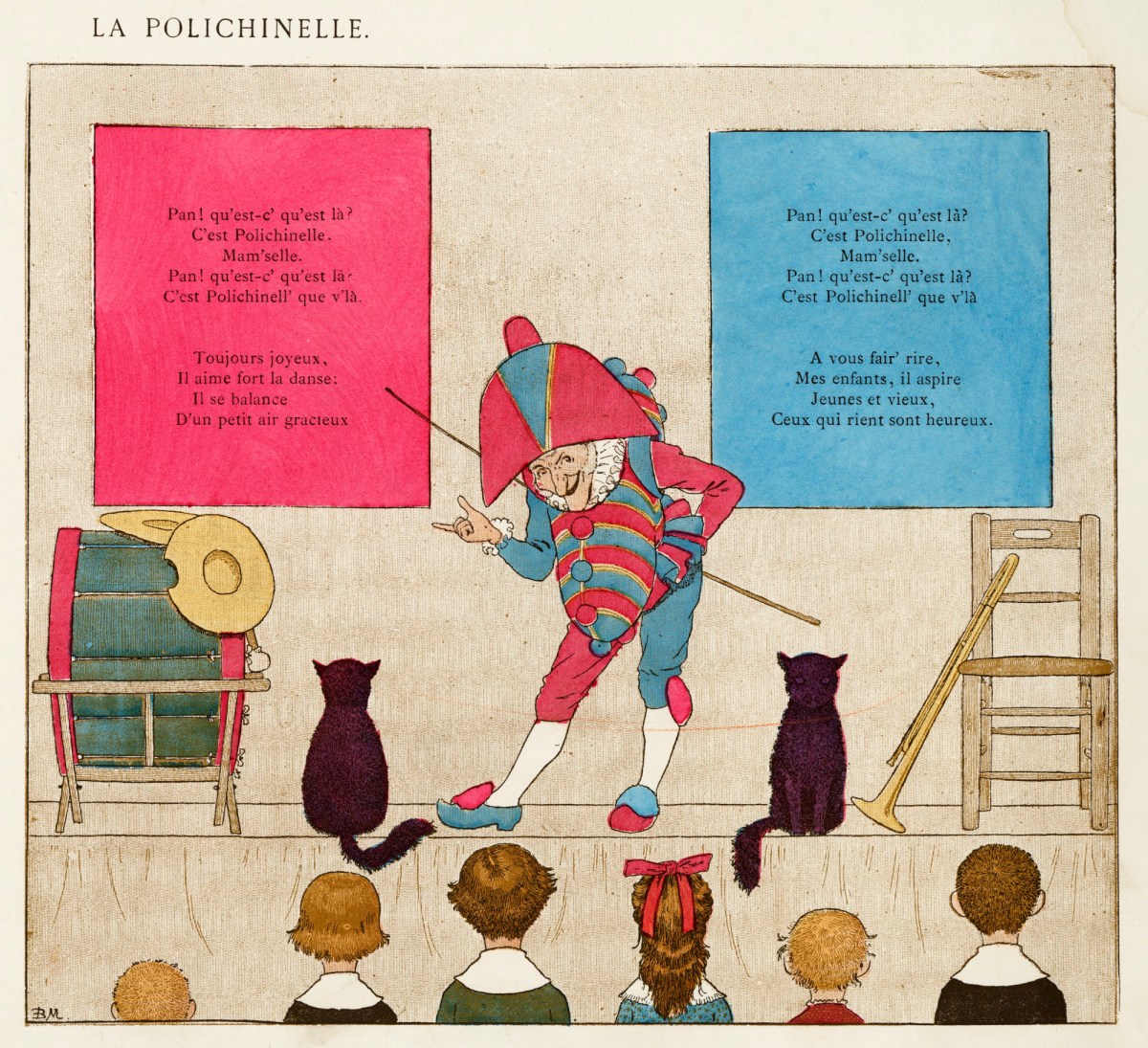 Louis-Maurice Boutet de Monvel, La Polichinelle