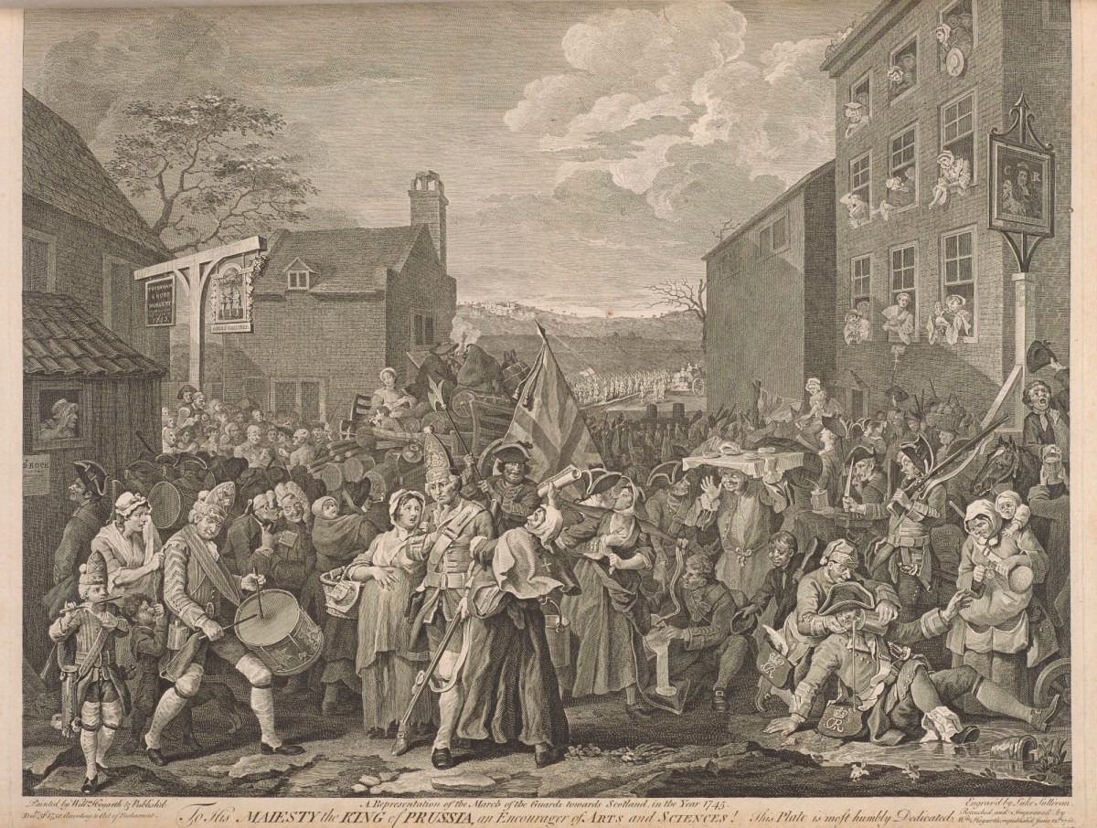 William Hogarth, The March to Finchley