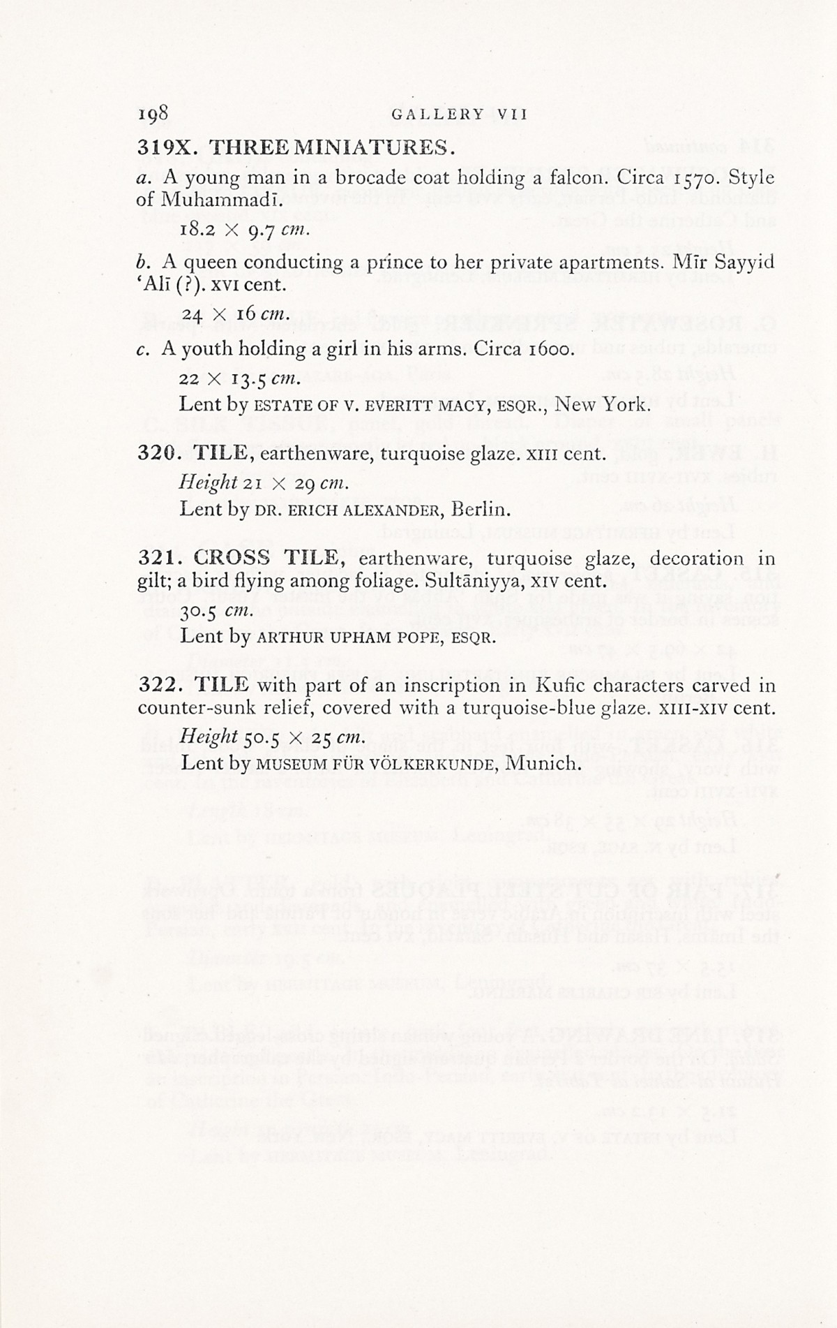 Page 226 of 1931 - International Exhibition of Persian Art