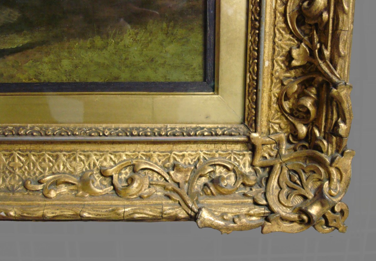Unknown, Frame for James Ward RA 'Guy Mannering: A Race Horse'
