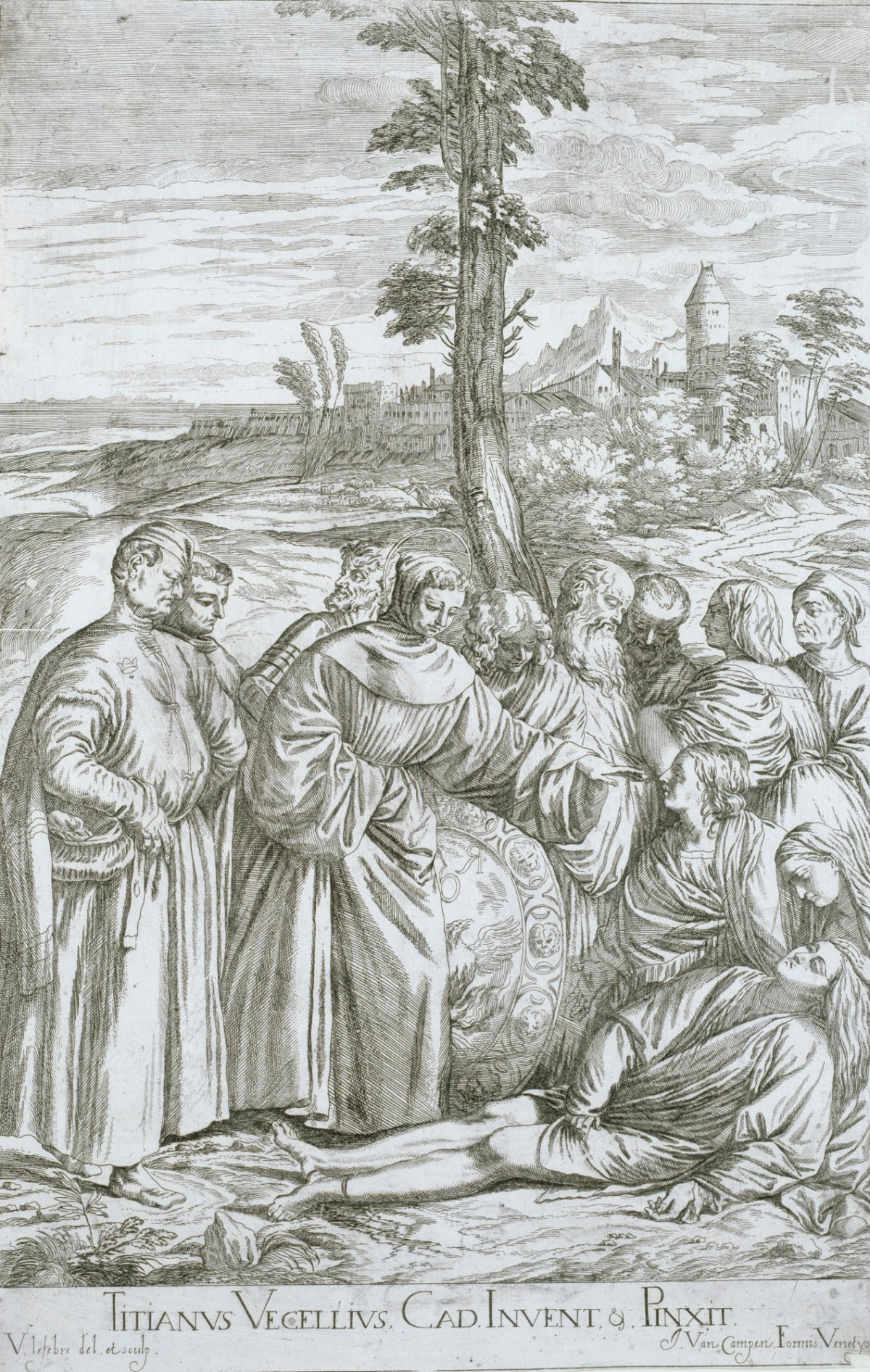 Valentin Lefèvre, The Miracle of the Youth's Leg