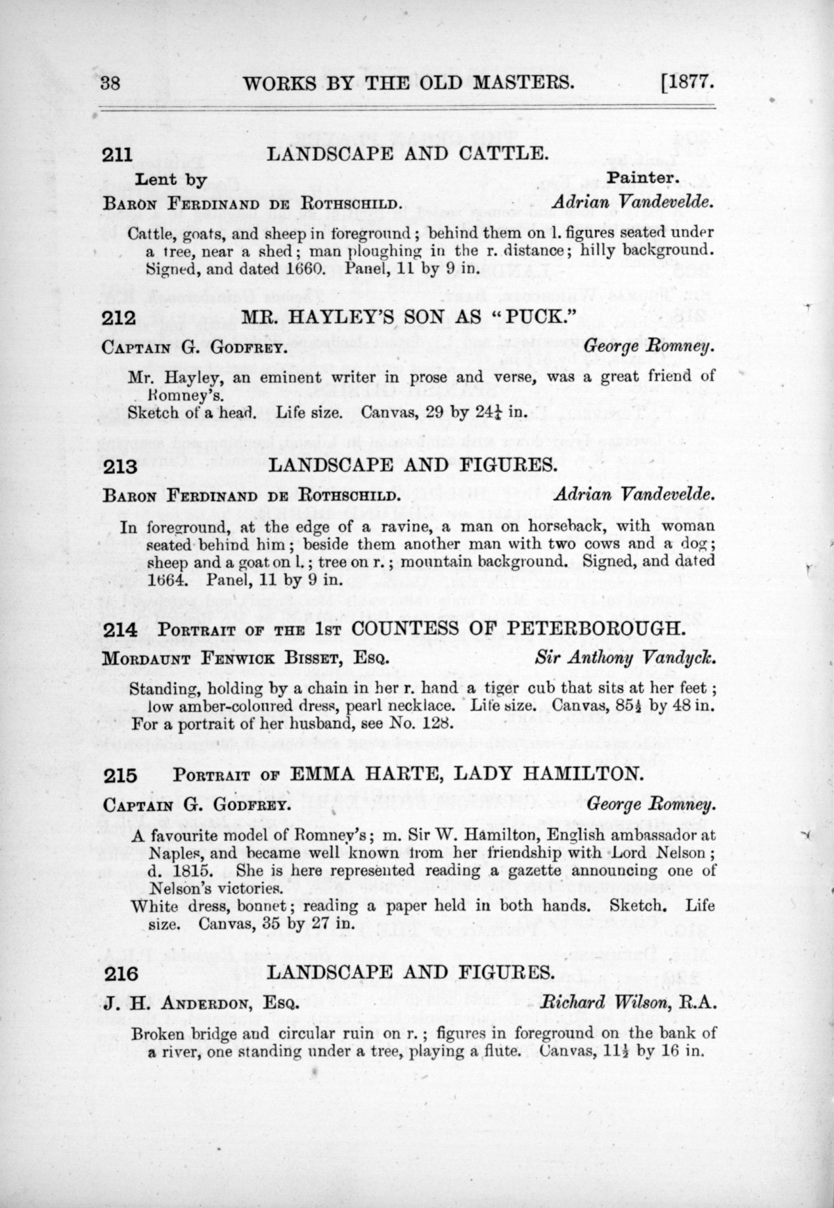 Page 38 of 1877 - Old Masters and deceased masters of the British School