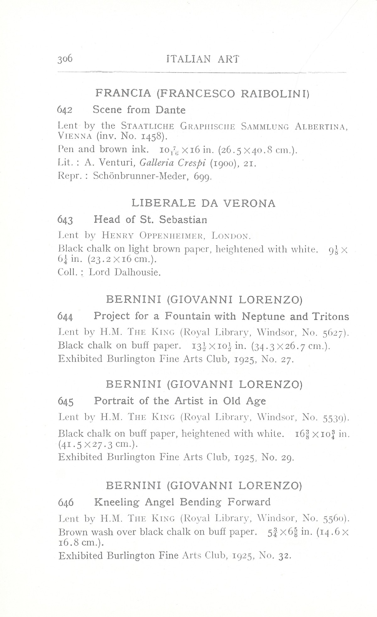 Page 310 of 1930 - Exhibition of Italian Art 1200-1900