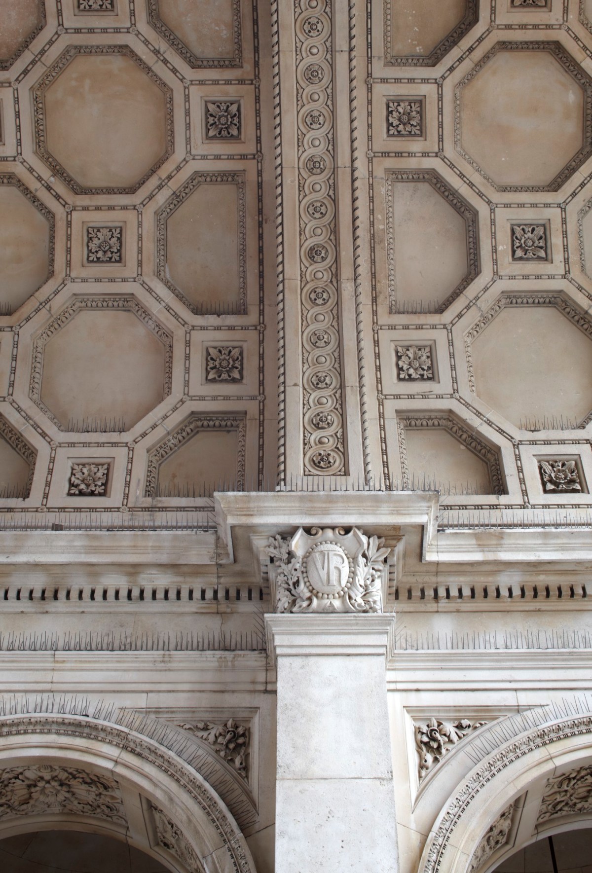 Paul Highnam, The underside of Burlington House Entrance Gate