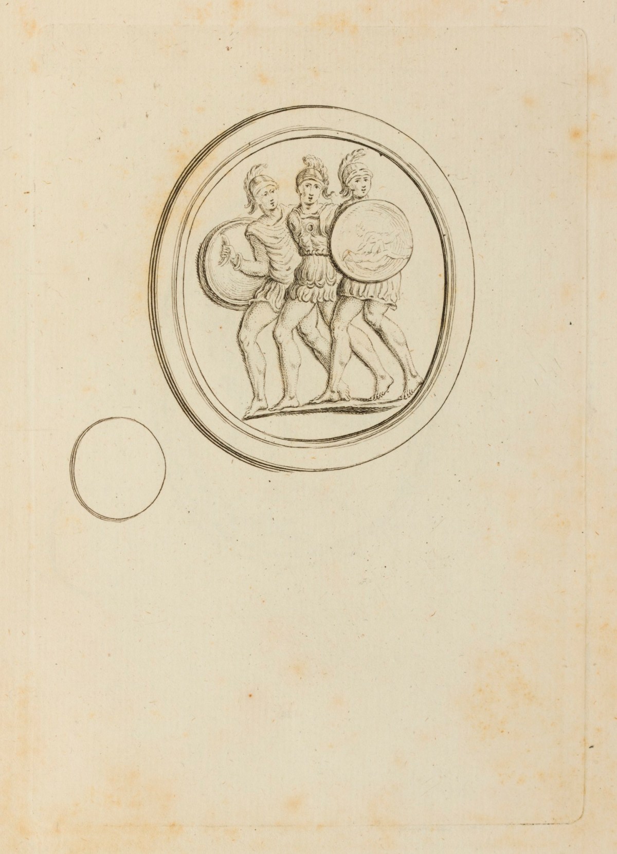Claude Du Bosc, Three soldiers