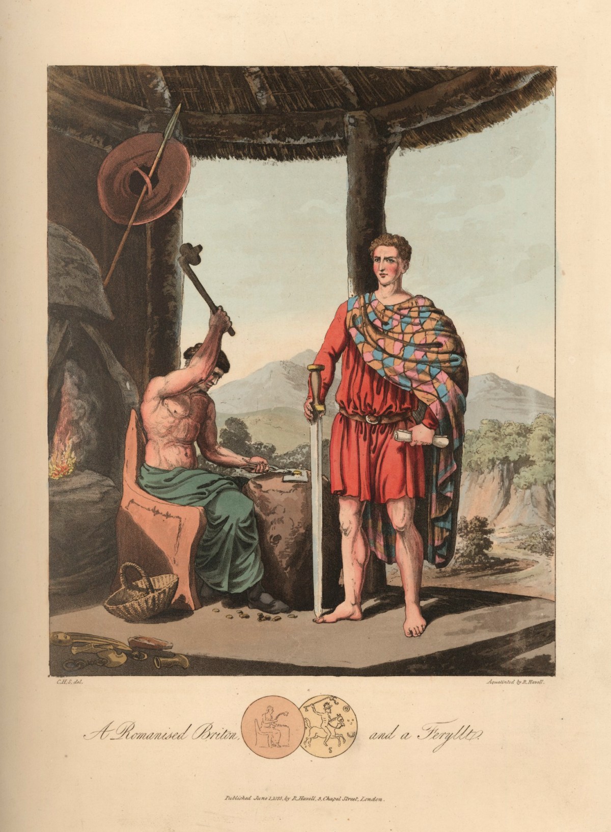 Charles Hamilton Smith, A Romanised Briton and a Feryllt