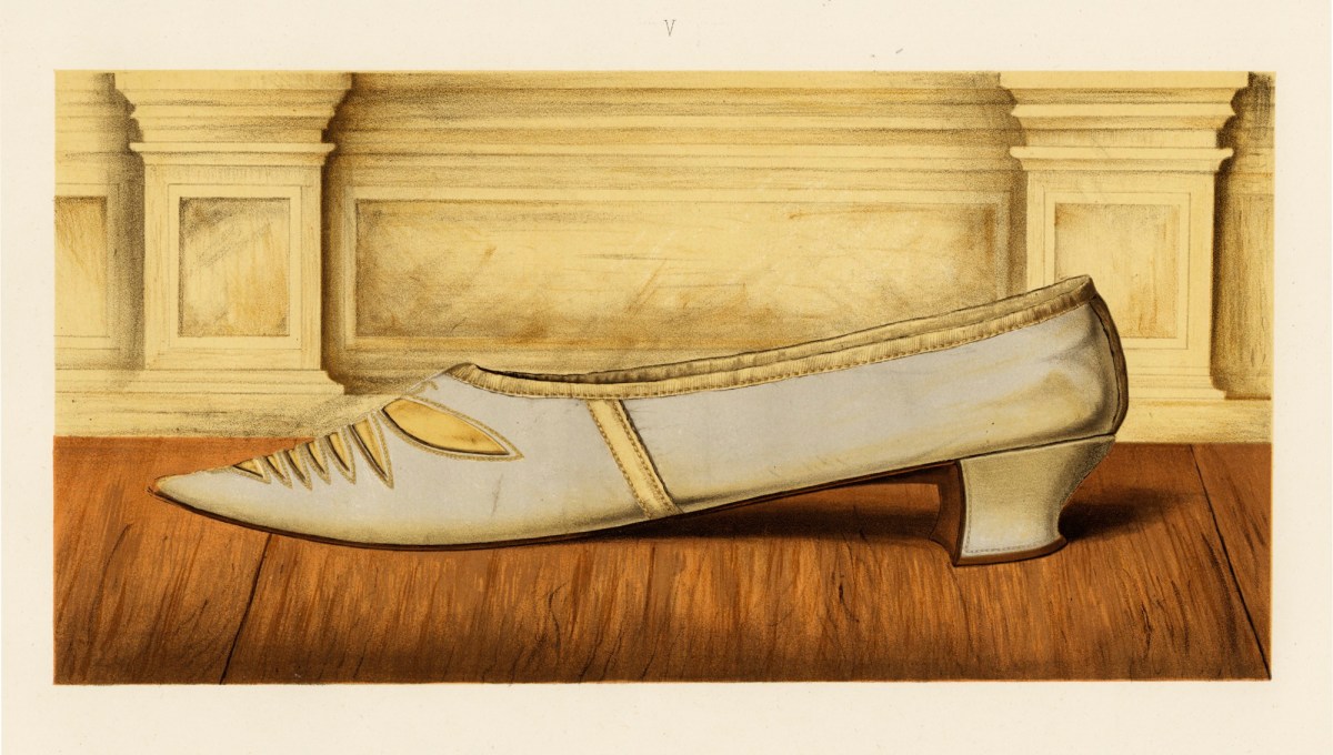 Unidentified artist, Shoe of Lilias, daughter of the 12th Earl of Eglinton