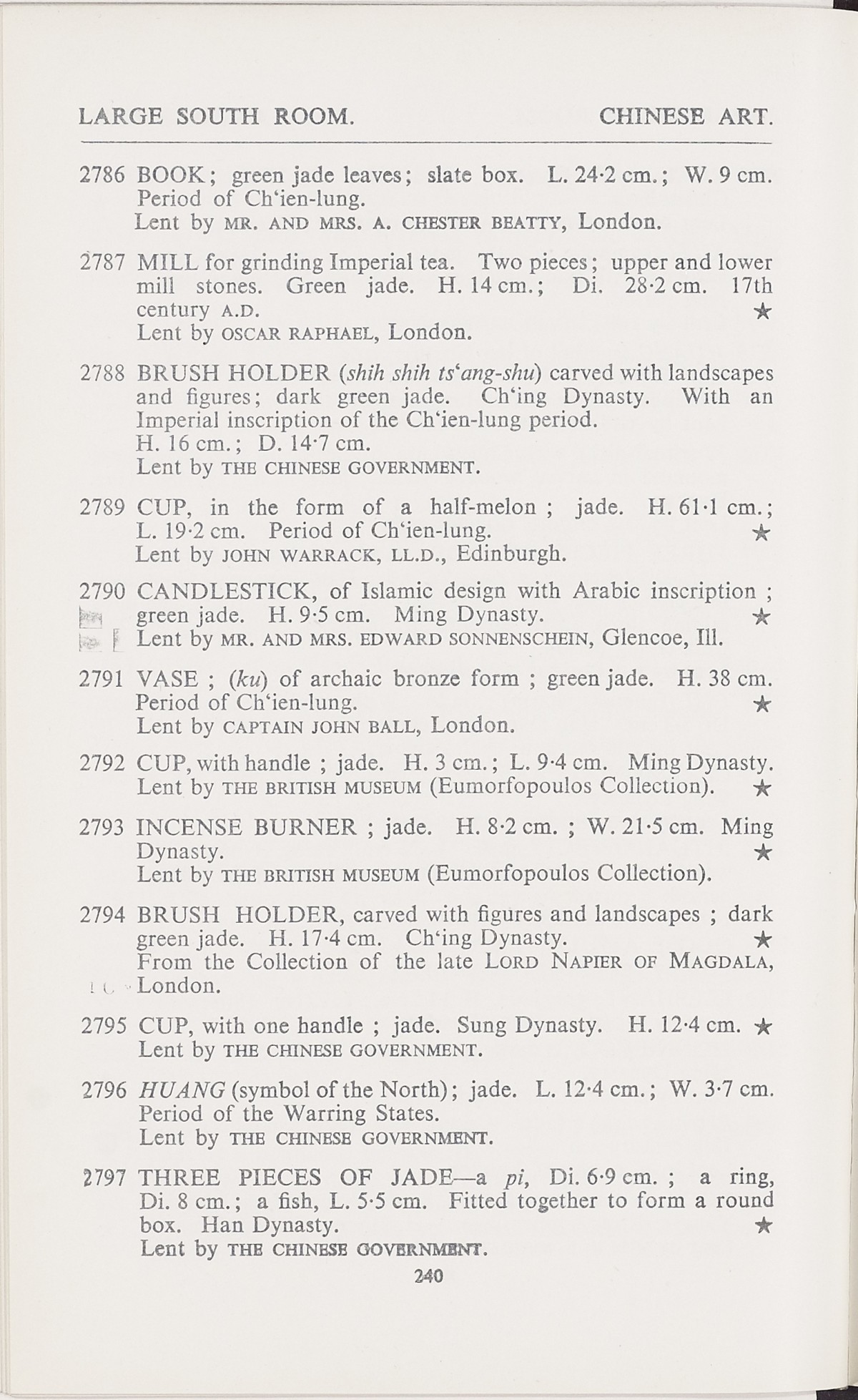 Page 268 of 1935-36 - International Exhibition of Chinese Art