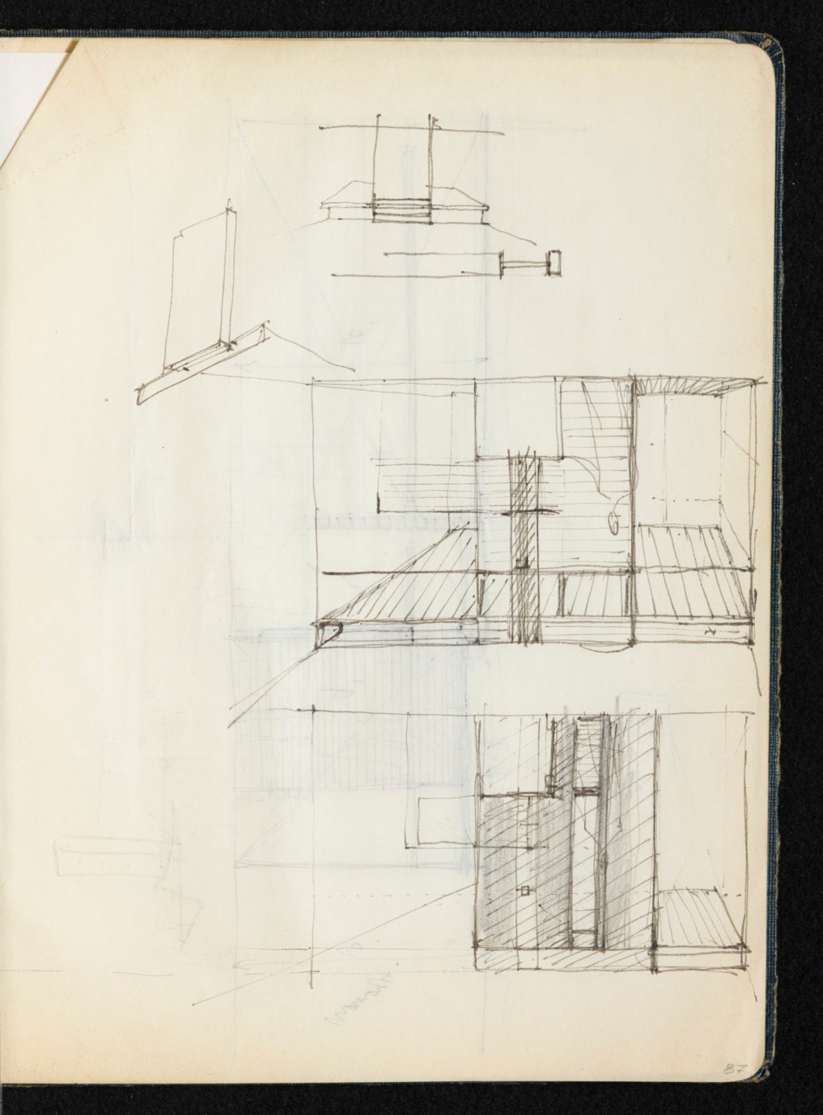Sir Hugh Casson PRA, Britannia and Glyndebourne sketchbook
