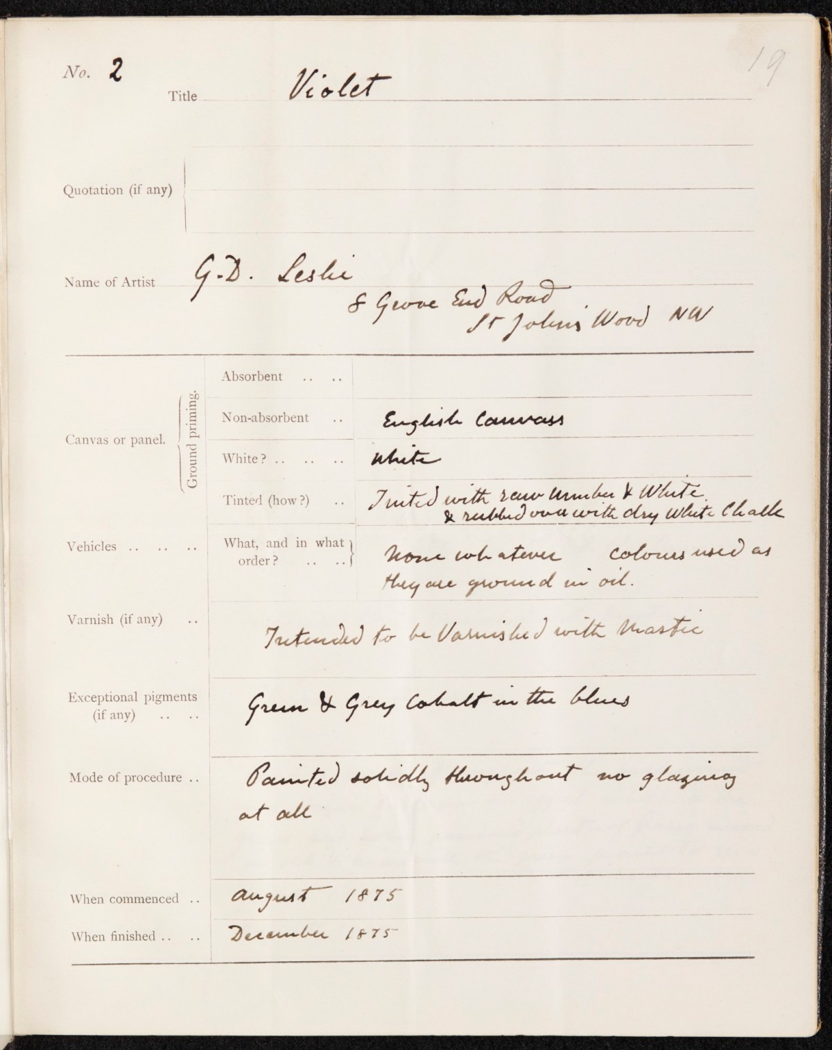 , Members' methods of procedure