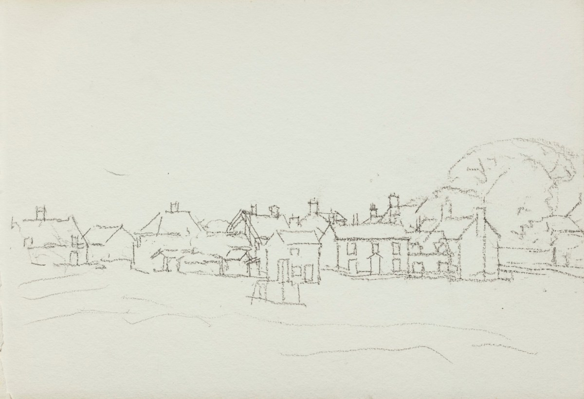 Sketch of a village | Works of Art | RA Collection | Royal Academy ...